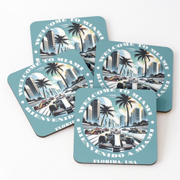 Item preview, Formula Racing Miami Grand Prix Vintage Retro Florida USA designed and sold by reval-store.