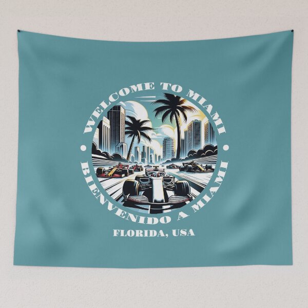 Item preview, Formula Racing Miami Grand Prix Vintage Retro Florida USA designed and sold by reval-store.