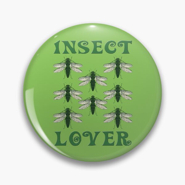 Item preview, Cicada pattern Insect lover entomology green designed and sold by AlchemyColor.