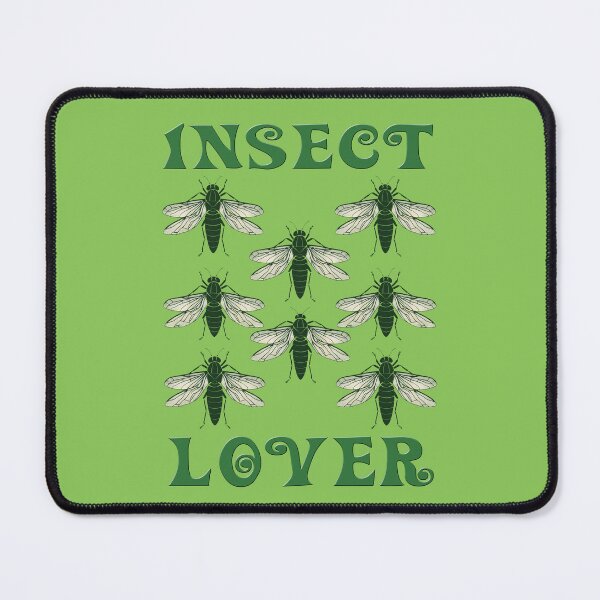 Item preview, Cicada pattern Insect lover entomology green designed and sold by AlchemyColor.