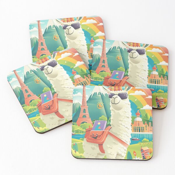 Item preview, Llama Adventures designed and sold by cute-animals99.