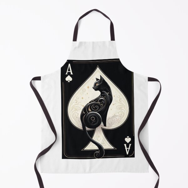 Item preview, Black Cat Ace of Spades Playing Card designed and sold by JediKittenWars.