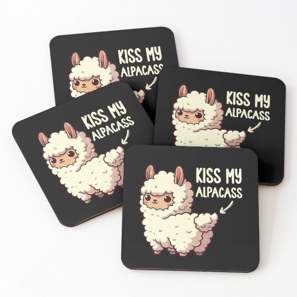 Item preview, Kiss My Alpaca designed and sold by teesandlove.