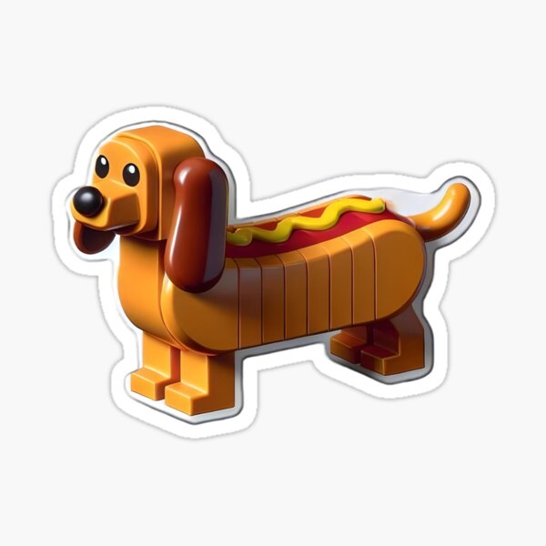 Item preview, Lego Wiener Dog designed and sold by RnBProducts.