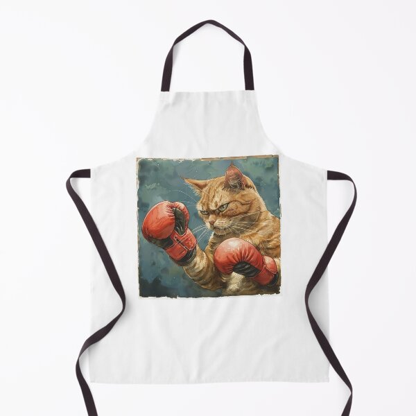 Item preview, Cat Boxing, Champion Boxer cat designed and sold by CreativeArts-S.
