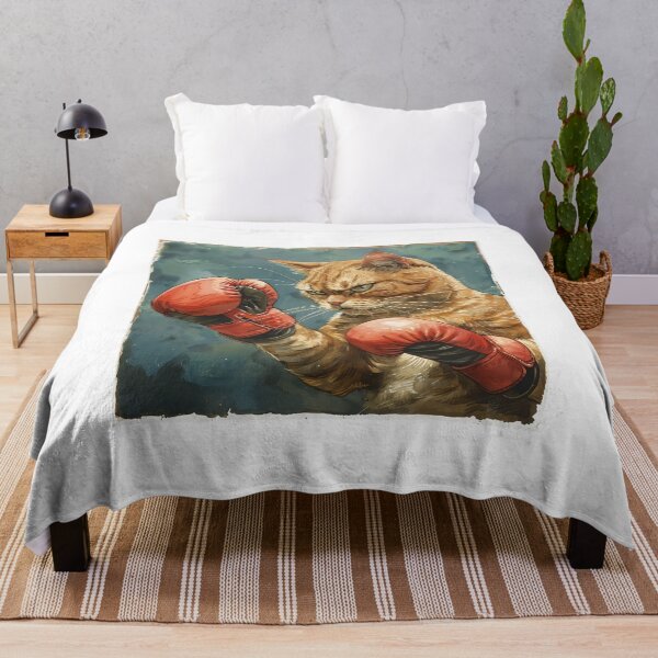 Item preview, Cat Boxing, Champion Boxer cat designed and sold by CreativeArts-S.