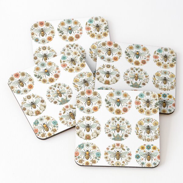 Item preview, Honey Bees designed and sold by LoveDesignMania.