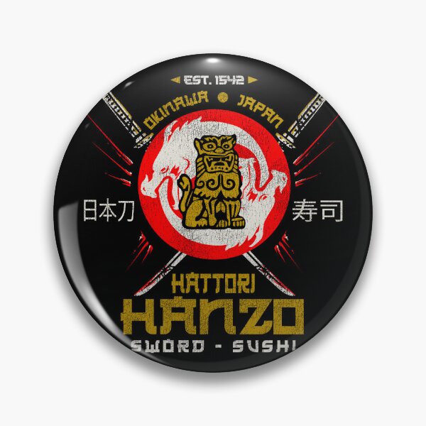 Item preview, Háttori Hánzo Sword Logo designed and sold by Alema Art.