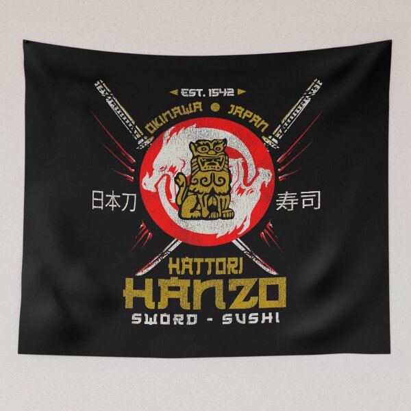 Item preview, Háttori Hánzo Sword Logo designed and sold by Alema Art.
