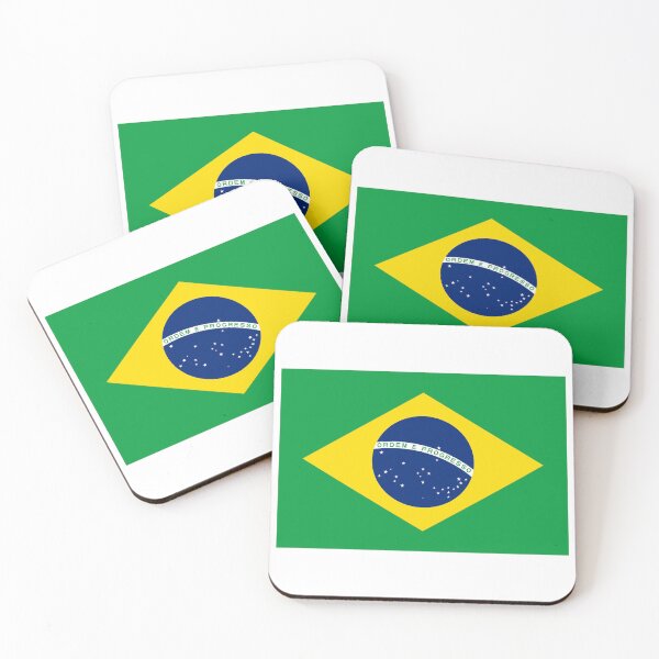 Item preview, Official Flag of Brazil - Brazilian Flag Art Print - Brazil Flag Art Print - Patriotic Wall Decor designed and sold by yourflag.