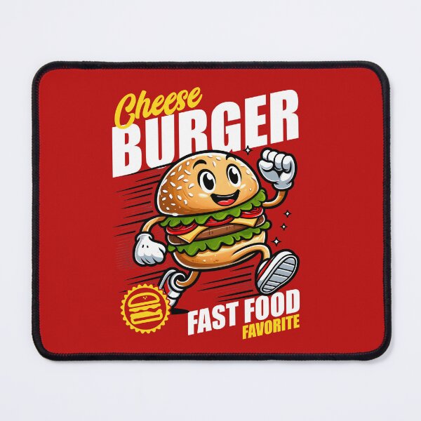 Item preview, Cheese Burger Fast Food Favorite designed and sold by DetourShirts.
