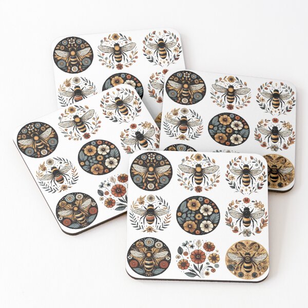 Item preview, Honey Bees designed and sold by LoveDesignMania.