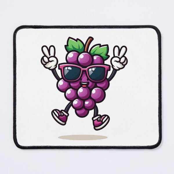 Item preview, Kawaii Grapes: Sporting Sunglasses designed and sold by CanvasCutie.