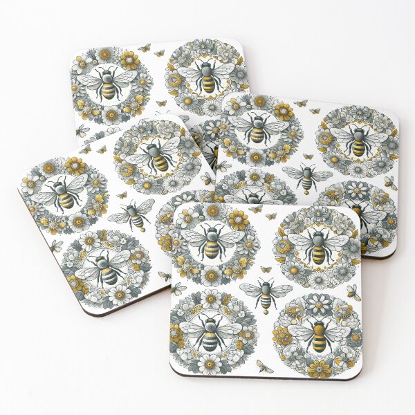 Item preview, Honey Bees designed and sold by LoveDesignMania.