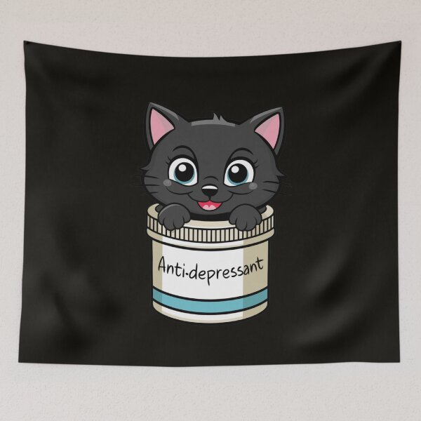 Item preview, Kitty Antidepressant designed and sold by SoulPaws.