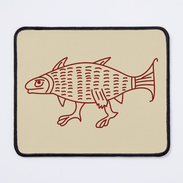Item preview, Medieval Marginalia Evolving fish designed and sold by MargiKnights.