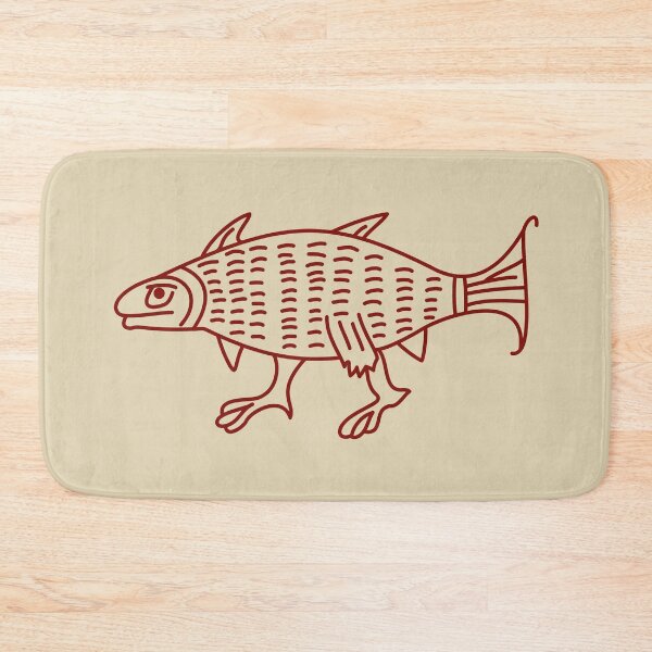 Item preview, Medieval Marginalia Evolving fish designed and sold by MargiKnights.