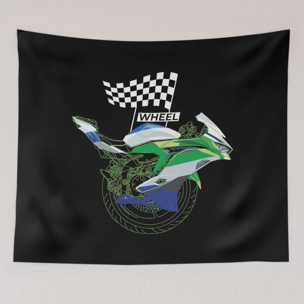 Item preview, One Wheel - ZX 4RR Ninja art designed and sold by Shamirazzuri.