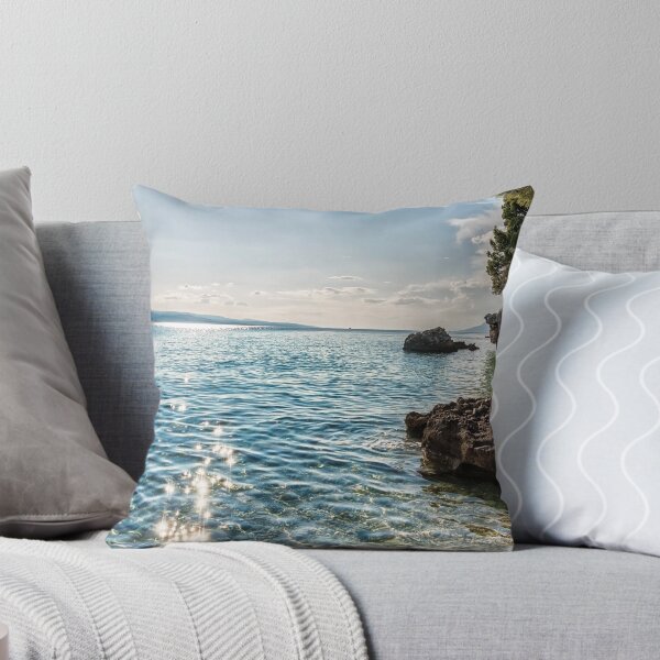 Item preview, Seaside of Riviera Makarska in Croatia designed and sold by eyeconart.