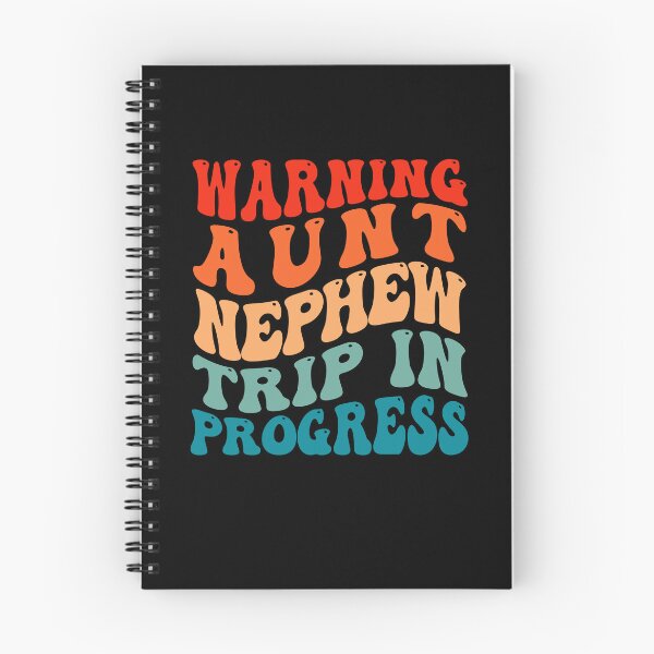 Item preview, Warning Aunt Nephew Trip In Progress designed and sold by OX-tright.