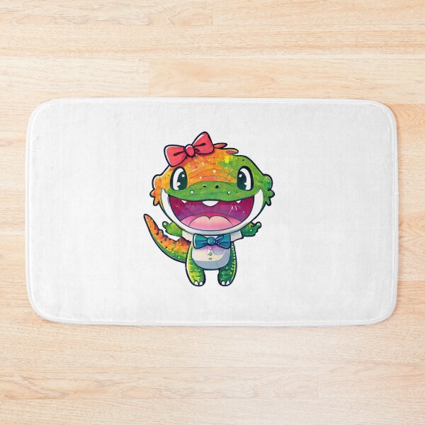 Item preview, Kawaii Baby Rainbow Crocodile designed and sold by KawaiiArtStyle.