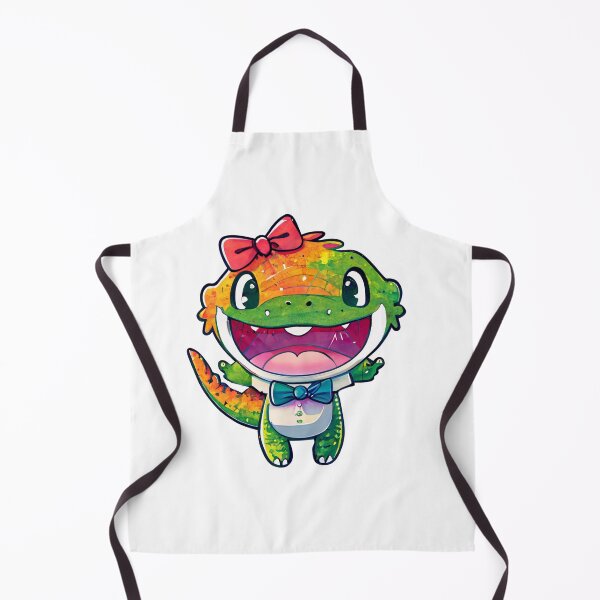 Item preview, Kawaii Baby Rainbow Crocodile designed and sold by KawaiiArtStyle.
