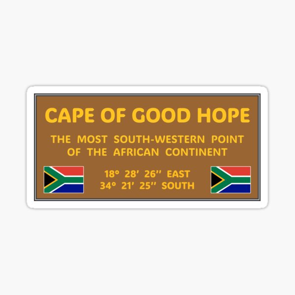 Item preview, Cape of Good Hope Souvenir South Africa designed and sold by sticket-travel.