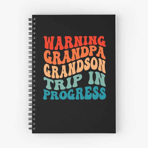 Item preview, Warning Grandpa Grandson Trip In Progress designed and sold by OX-tright.