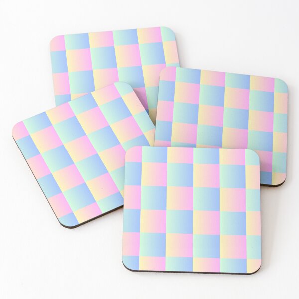 Item preview, pink grid wallpaper designed and sold by Nipada.