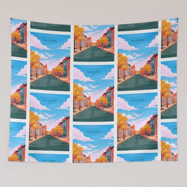 Item preview, Baltimore: Charm City Chronicles designed and sold by NeuralVibe.