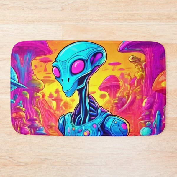 Item preview, Cosmic Cartoon Extravaganza: Colorful Aliens designed and sold by Health And Fitness Posts e-Store.