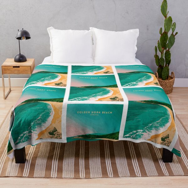 Item preview, Golden Horn Beach: Croatian Gem designed and sold by NeuralVibe.