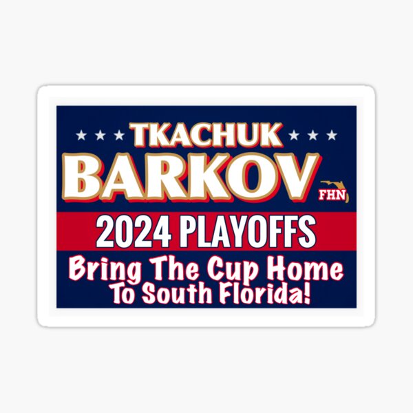 Barkov Tkachuk 24 Playoffs Sticker