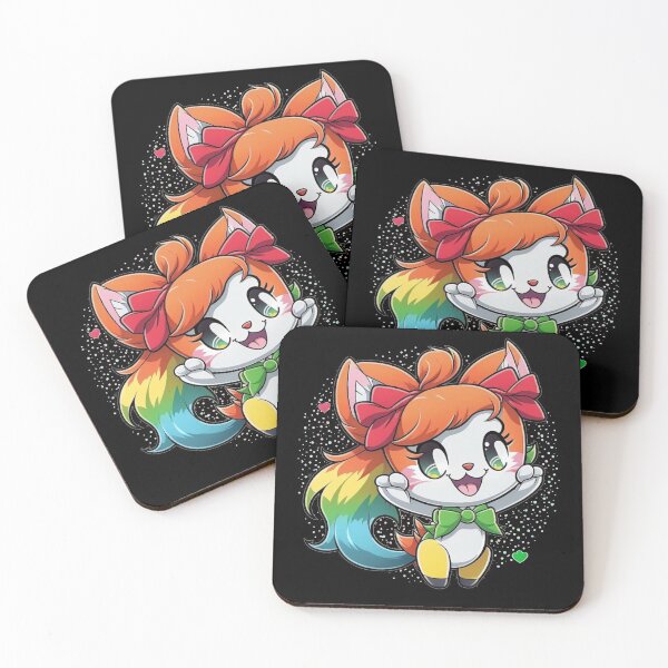 Item preview, Kawaii Baby Rainbow Fox designed and sold by KawaiiArtStyle.