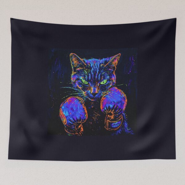 Item preview, Boxer Cat, Boxing Kitten, Kitty Boxer, Sport designed and sold by CreativeArts-S.