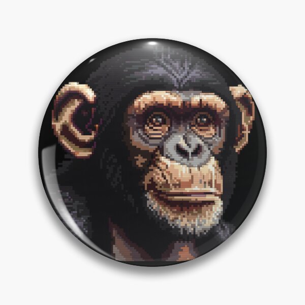 Artikelvorschau, 16-bit Chimpanzee entworfen und verkauft von CUTEDOGGIEZ.