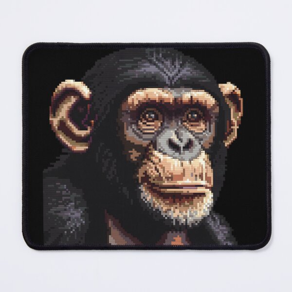 Item preview, 16-Bit Chimpanzee designed and sold by CUTEDOGGIEZ.