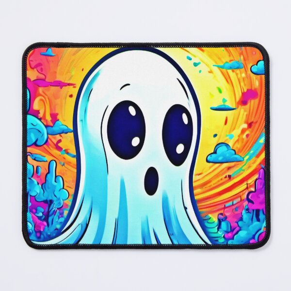 Item preview, Cartoon Haunts: Vibrant Ghost Art designed and sold by Health And Fitness Posts e-Store.