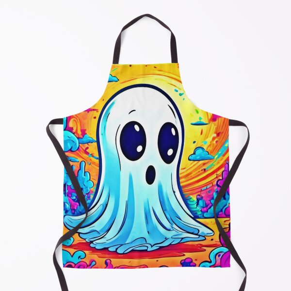 Item preview, Cartoon Haunts: Vibrant Ghost Art designed and sold by Health And Fitness Posts e-Store.