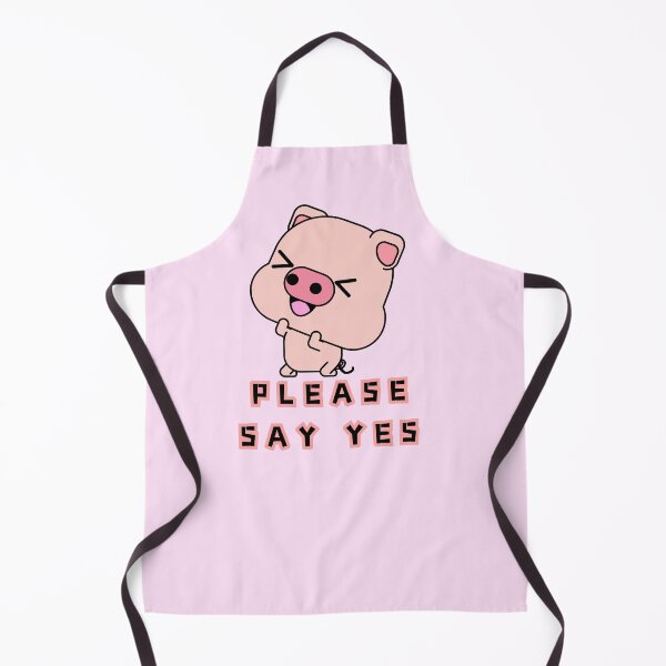 Item preview, Fun pig begs, pig asking question, please say yes. Imaginations, salary increase designed and sold by Hope-it-fits.