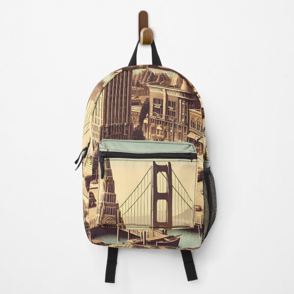 Item preview, Vintage Urban Treasures: Explore Nostalgic Cityscapes designed and sold by PandaTShirtShop.