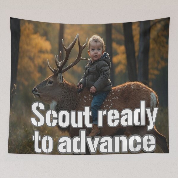 Item preview, Scout Ready To Advance designed and sold by Surreallytee.