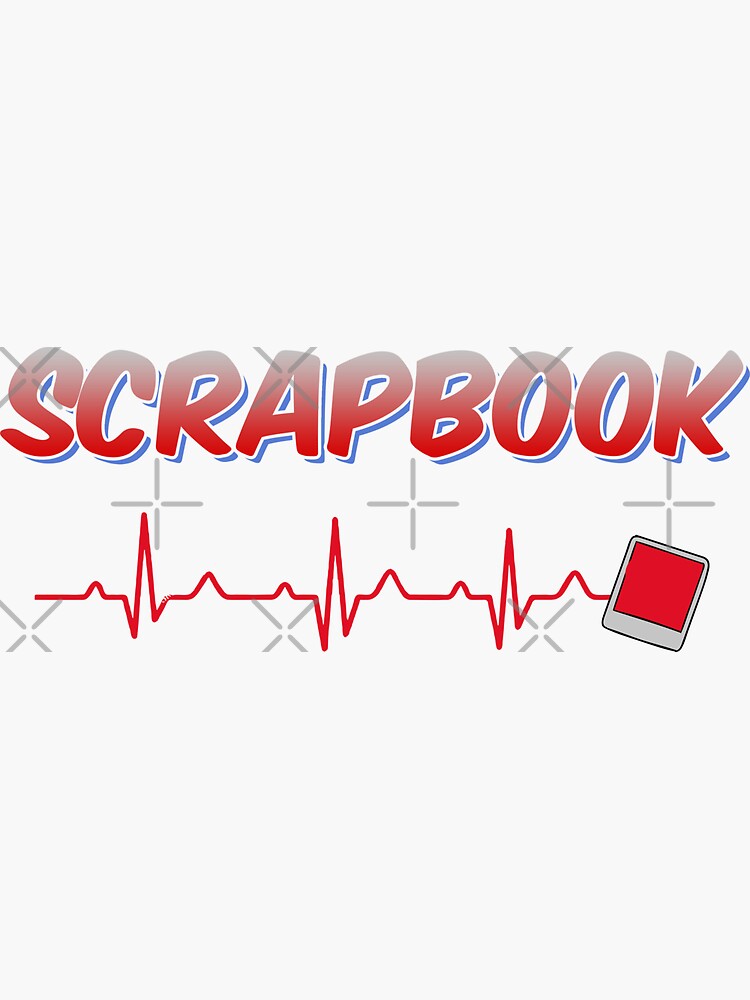 Scrapbook Heartbeat Spiral Notebook for Sale by dreamhustle