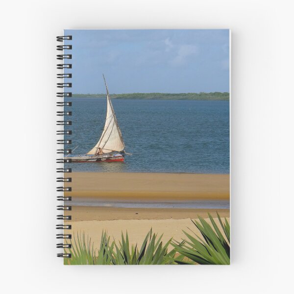 Item preview, Lamu Island - wooden fishing dhow - Colour designed and sold by exploramum.