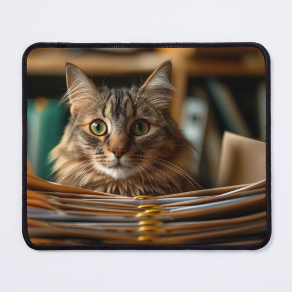 Item preview, Office Cat Does Some Filing designed and sold by KeeganCreations.
