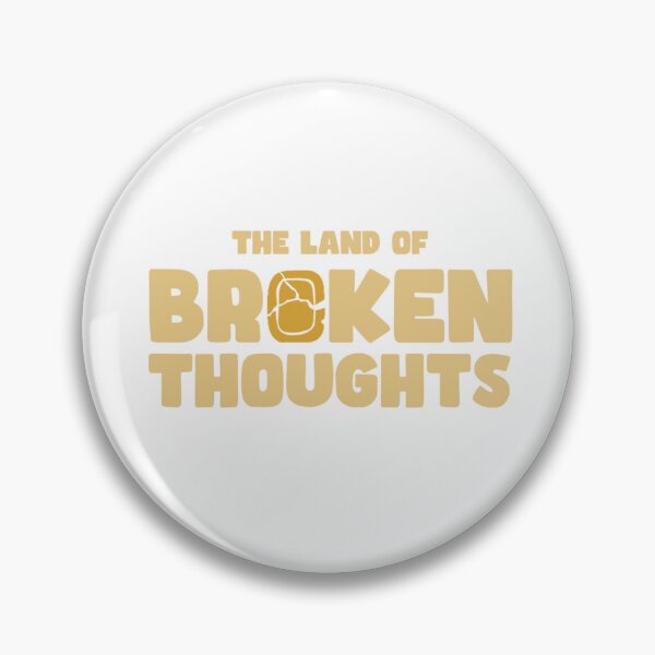Item preview, The Land of Broken Thoughts Sticker designed and sold by DanielESmith.