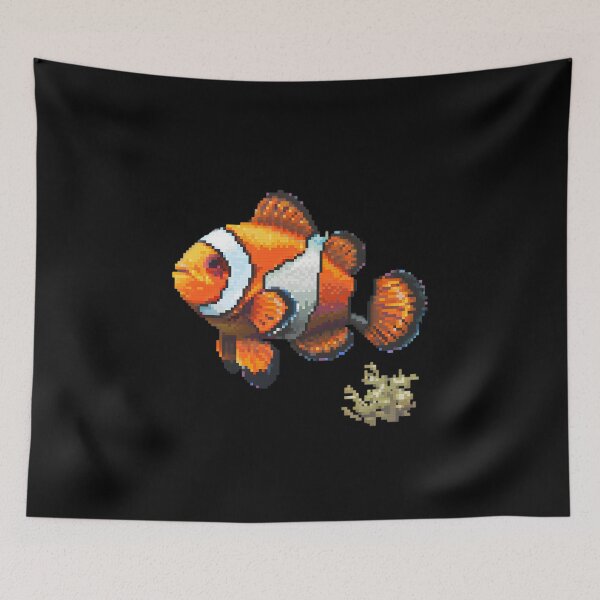 Item preview, 16-Bit Clownfish designed and sold by CUTEDOGGIEZ.