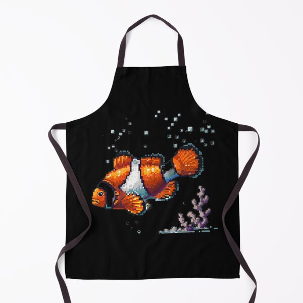 Item preview, Clownfish in Pixel Form designed and sold by CUTEDOGGIEZ.