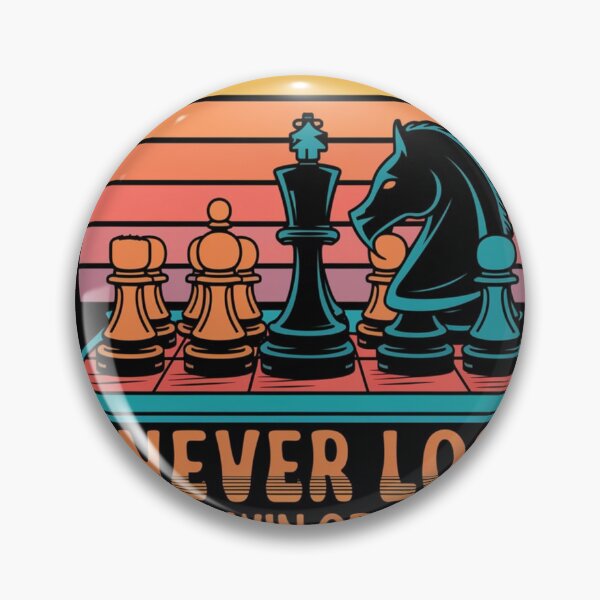 Item preview, "Sunset Strategy: Retro Chess Design" designed and sold by lujubraga.