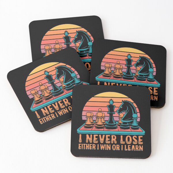 Item preview, "Sunset Strategy: Retro Chess Design" designed and sold by lujubraga.